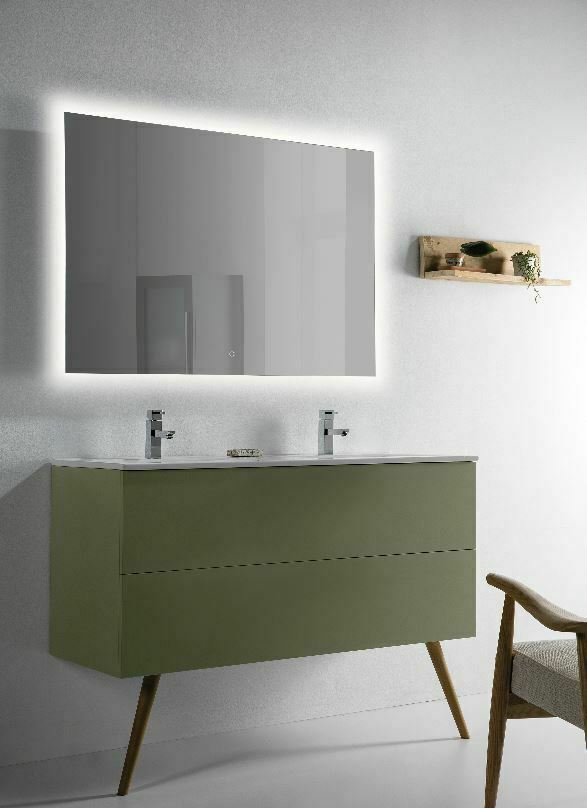 Novoline Exklusive Spiegel, Luxus Grüne Waschtischunterschrank, Luxury Home Decor