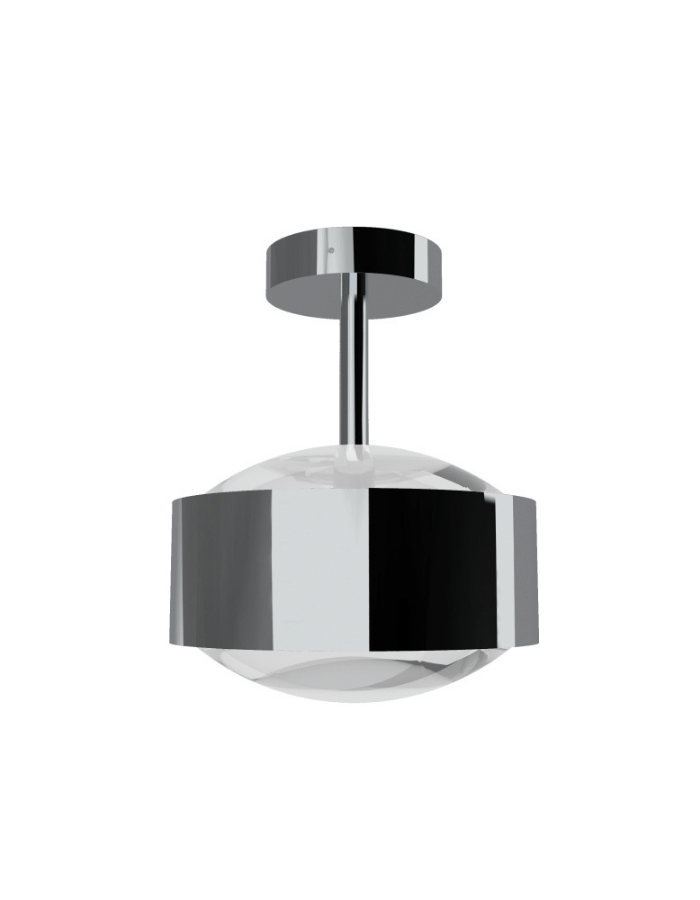 Top Light Leuchten Puk Meg Maxx Eye Ceiling LED Lichtfarbe weiß - Chrome