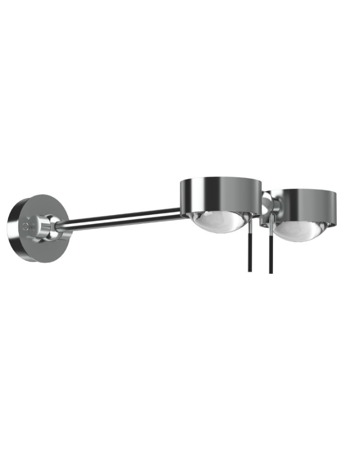 Top Light Leuchten Puk Mini Wing Twin Wall LED - Chrome